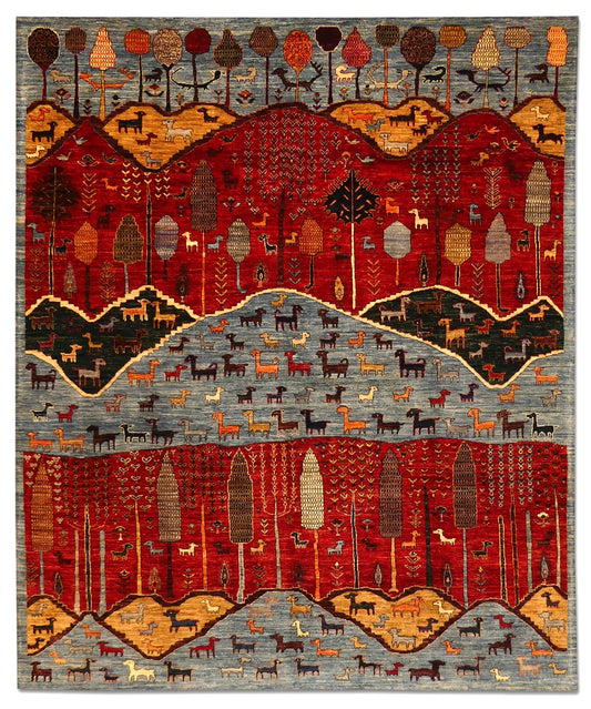 Nomadic Gabbeh Lori MP5173 - 7.11 x 9.5