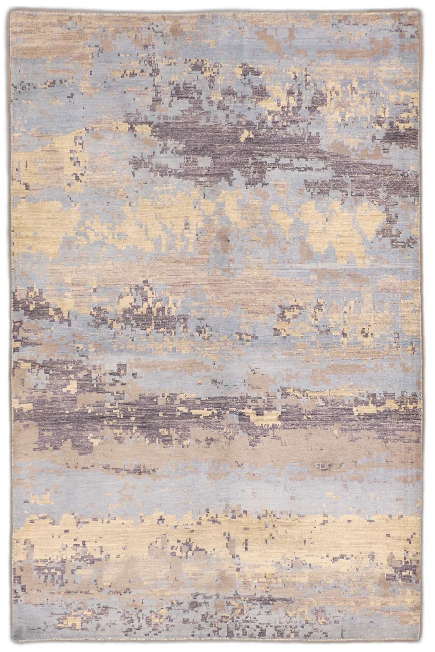 Elegance Abstract Wool & Silk Rug MP5593 - 4.2 x 6.4