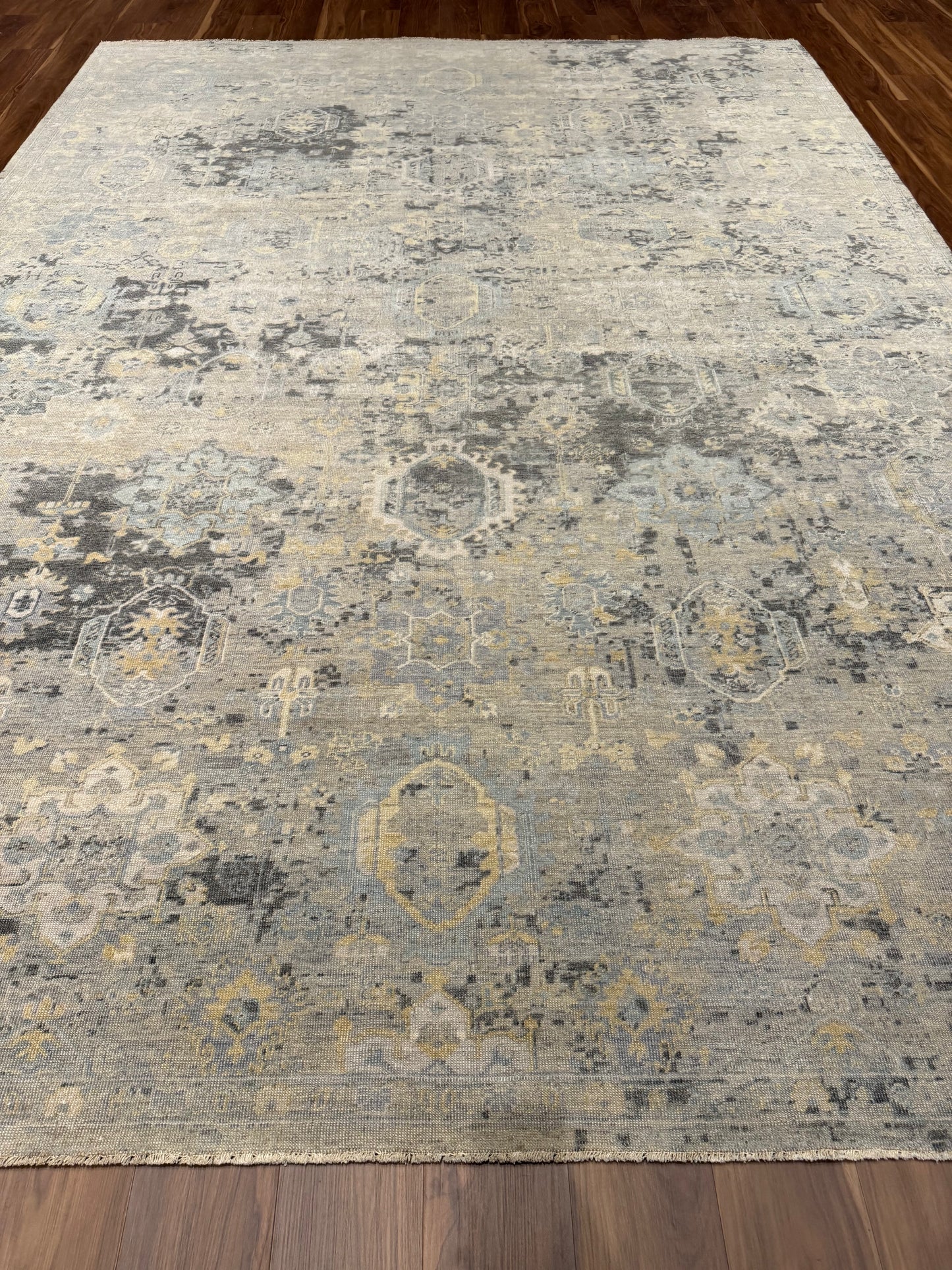 Modern Serapi Geometric Wool Rug MP6301 - 9.11 x 13.10