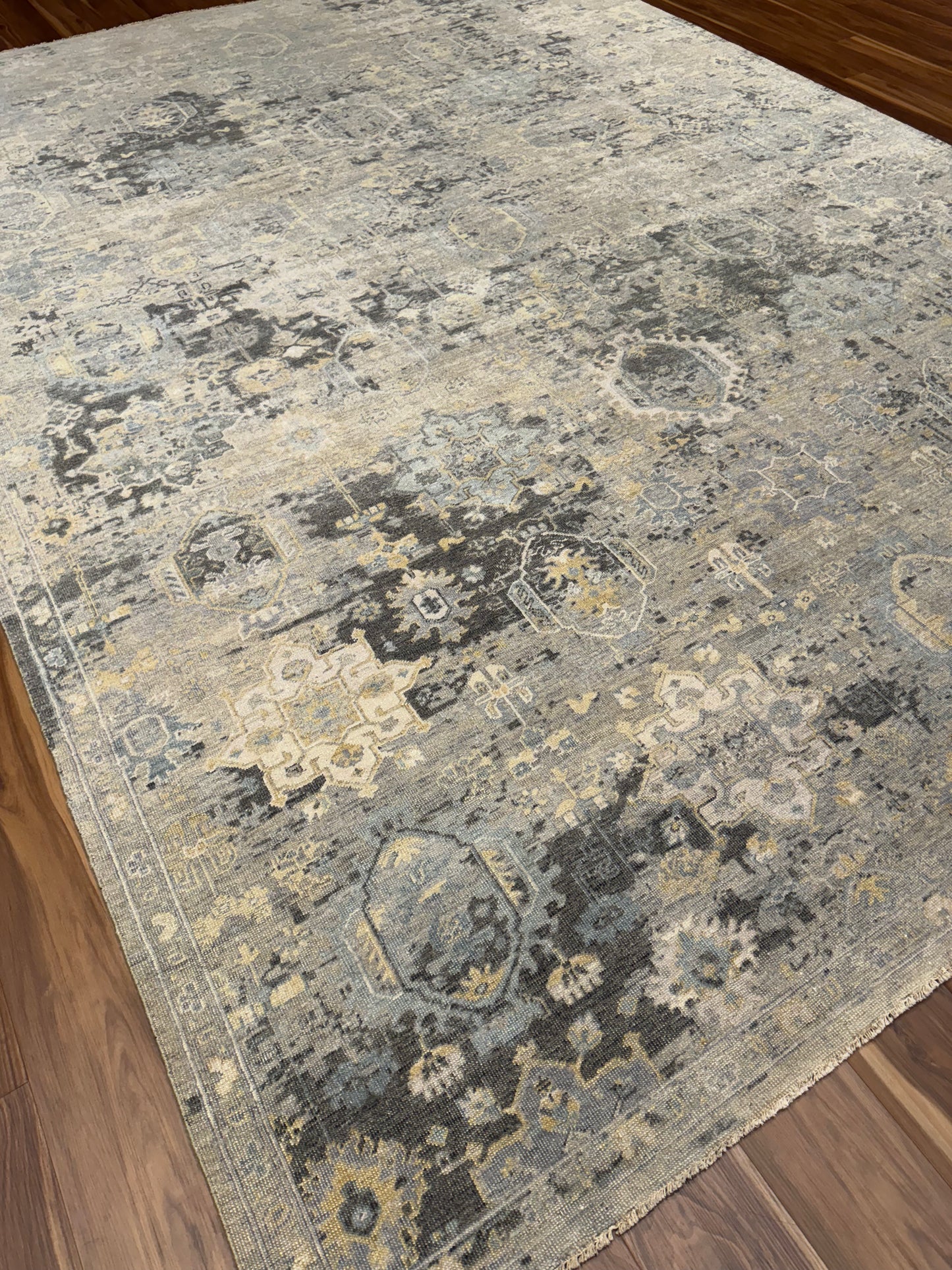Modern Serapi Geometric Wool Rug MP6301 - 9.11 x 13.10
