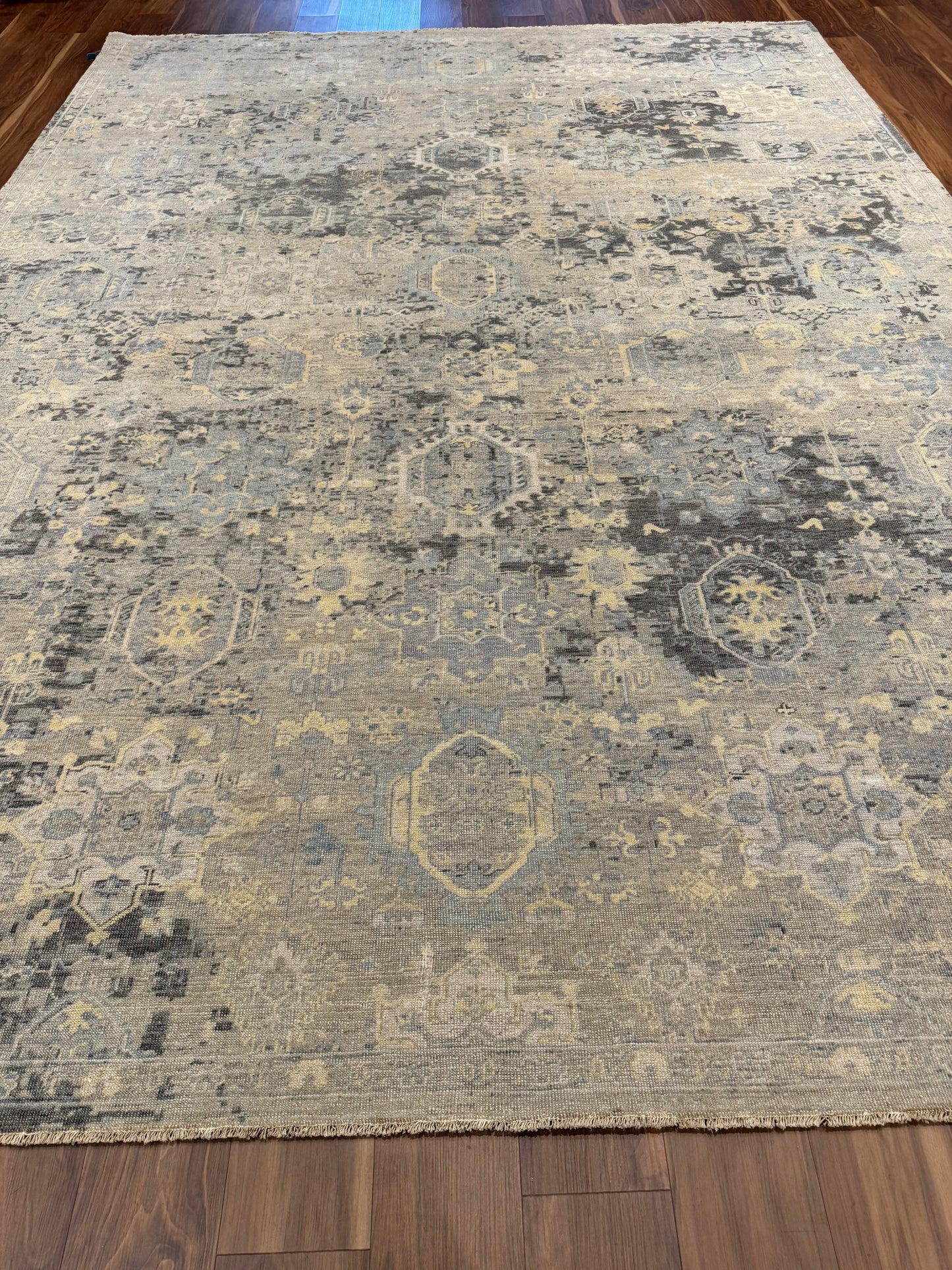 Modern Serapi Geometric Wool Rug MP6301 - 9.11 x 13.10