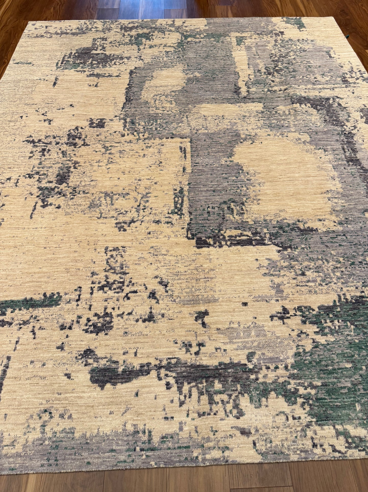 Modern Elegance Abstract Wool/Silk Rug MP6448 - 7.9 x 9.8