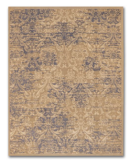 Modern Floral Rug MP6471 - 8 x 10.6