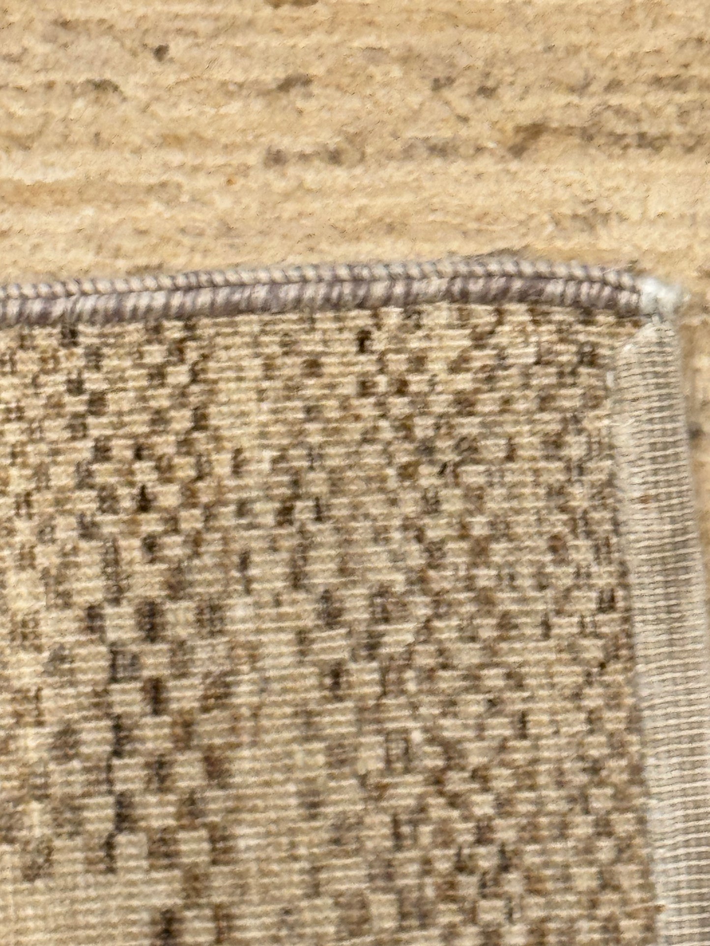 Elegant Modern Beige Wool Rug MP6475 - 8.9 x 9.10
