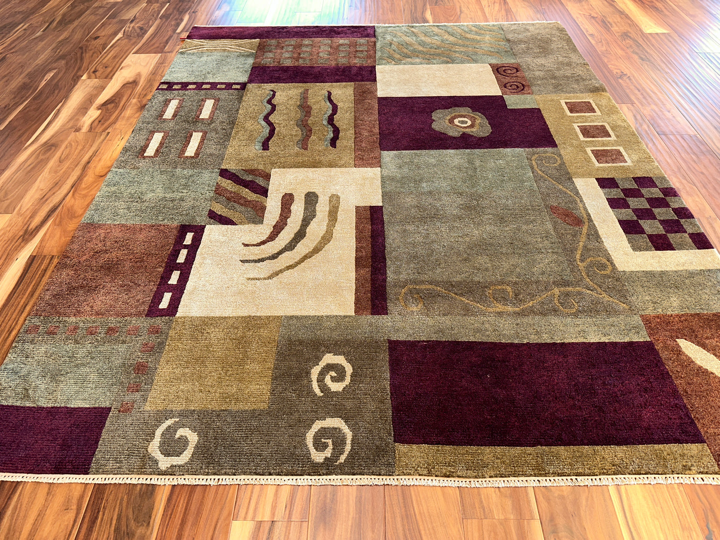 Modern Geometric SR7412 - 8 x 9.10