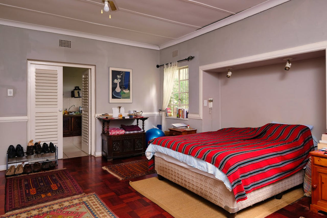 Pairing Rugs with Your Bed: A Bedroom Rug-Sizing and Placement Guide