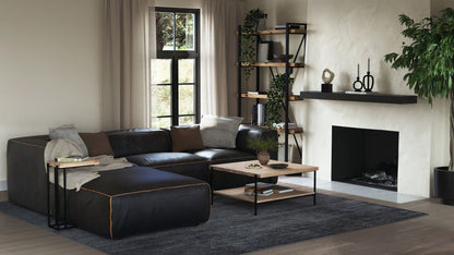 16" C-Shaped Side Table