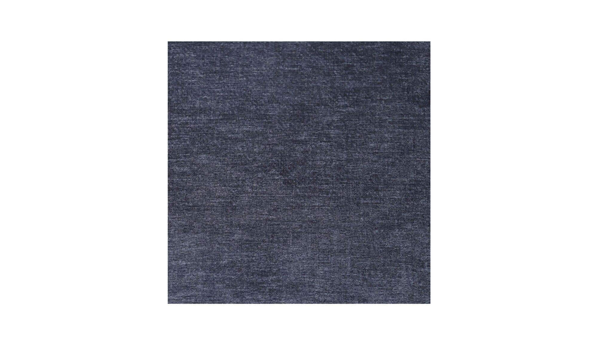 35" Navy Upholstered Swivel Accent Chair