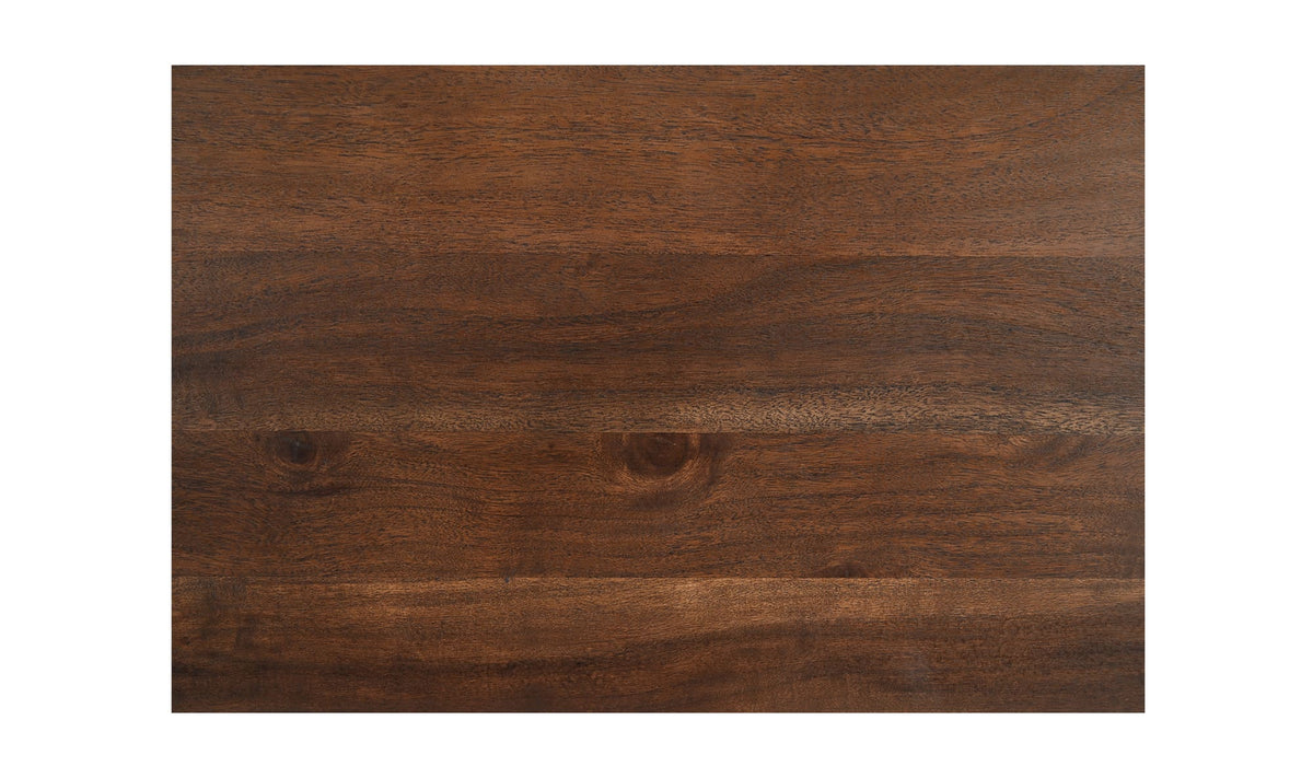 60" Brown Acacia Cabinet