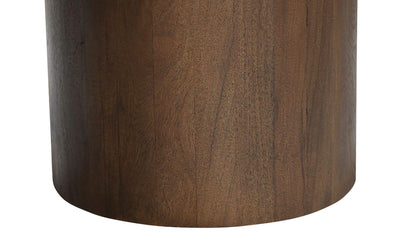 60" Warm Brown Mango Wood Coffee Table