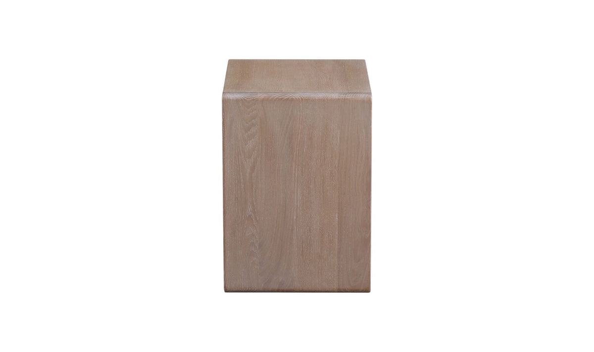 12.5" White Oak Side Table