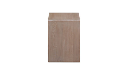 12.5" White Oak Side Table