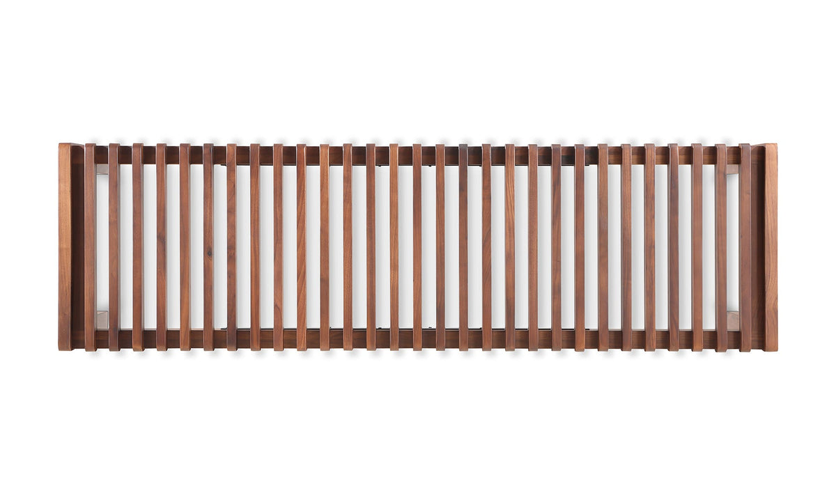 60" Walnut Bench