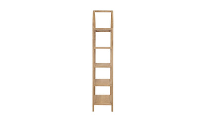 30" Natural Solid Oak Bookcase