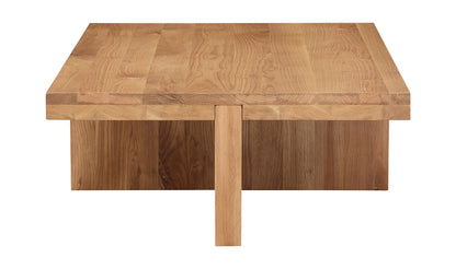 50" Natural Solid Oak Coffee Table