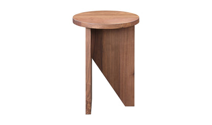 14" Walnut Side Table