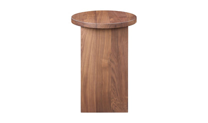 14" Walnut Side Table