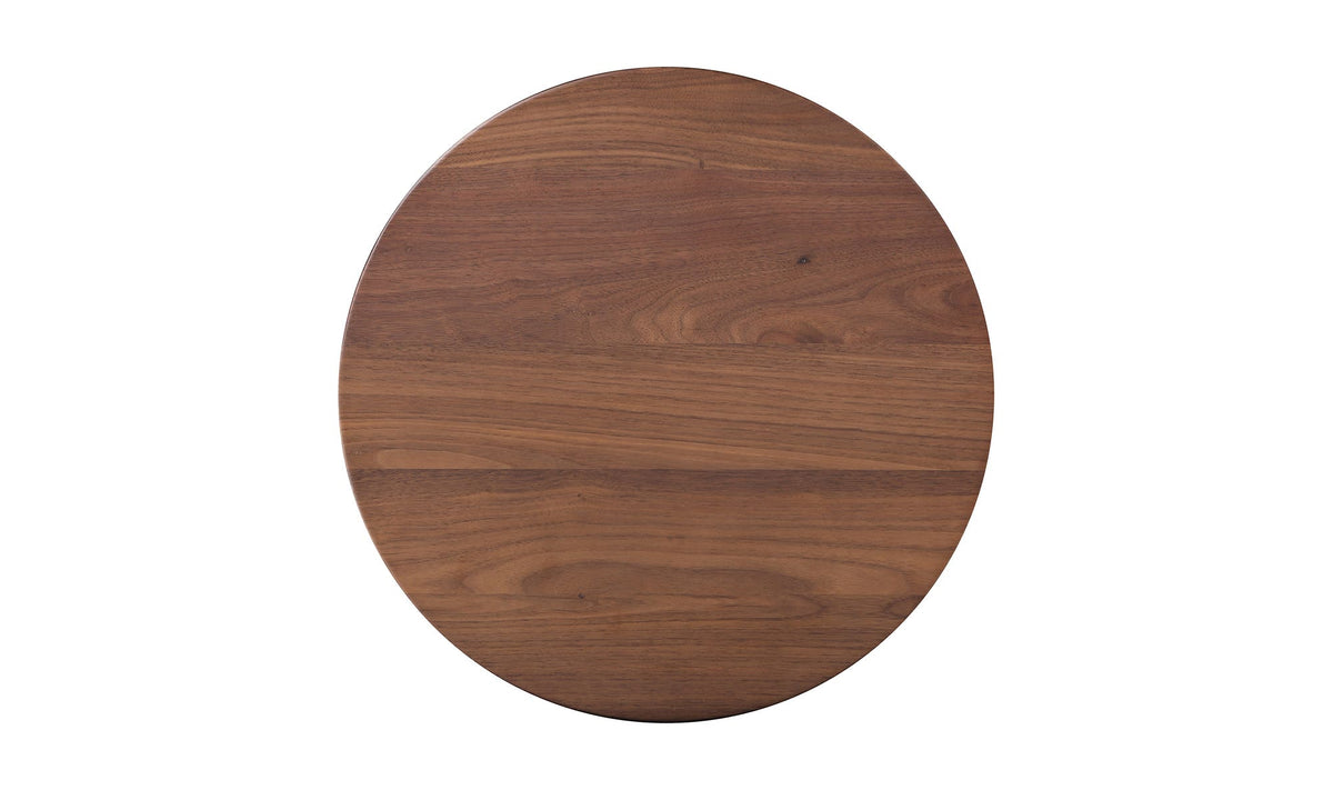 14" Walnut Side Table
