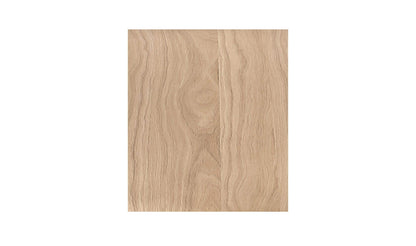 60" Natural Solid Oak Large Bookcase