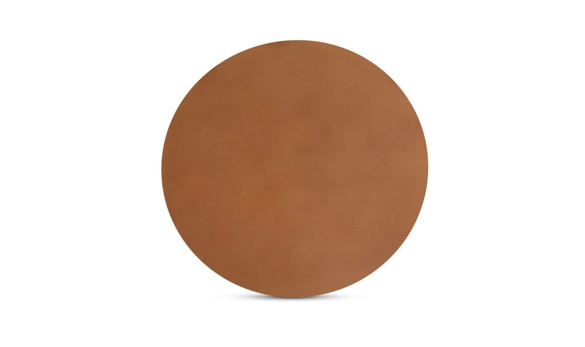 47" Terracotta Concrete Coffee Table