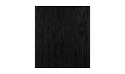 63" Black Small Shelving Unit