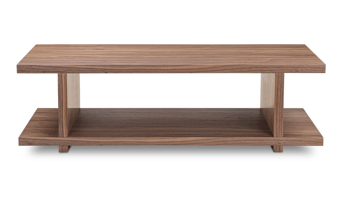 54" Walnut Coffee Table