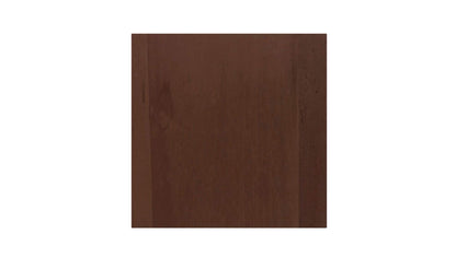 56" Dark Brown Teak Coffee Table