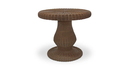 22" Natural Aluminum Side Table