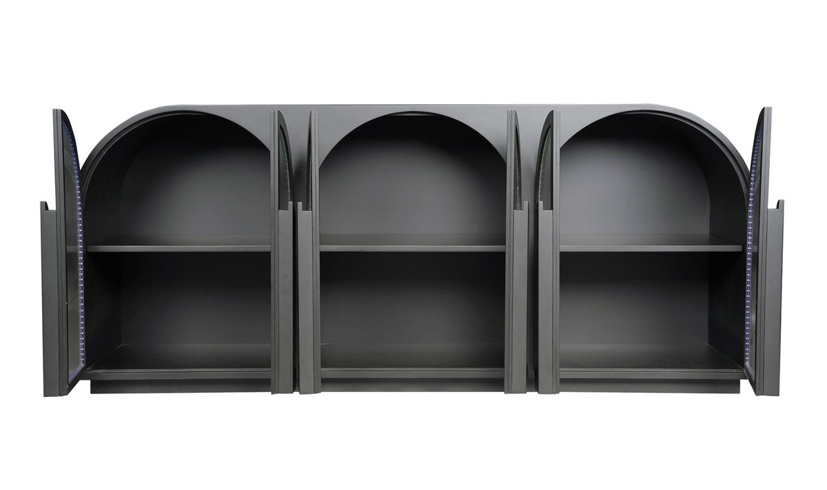 79" Black Sideboard