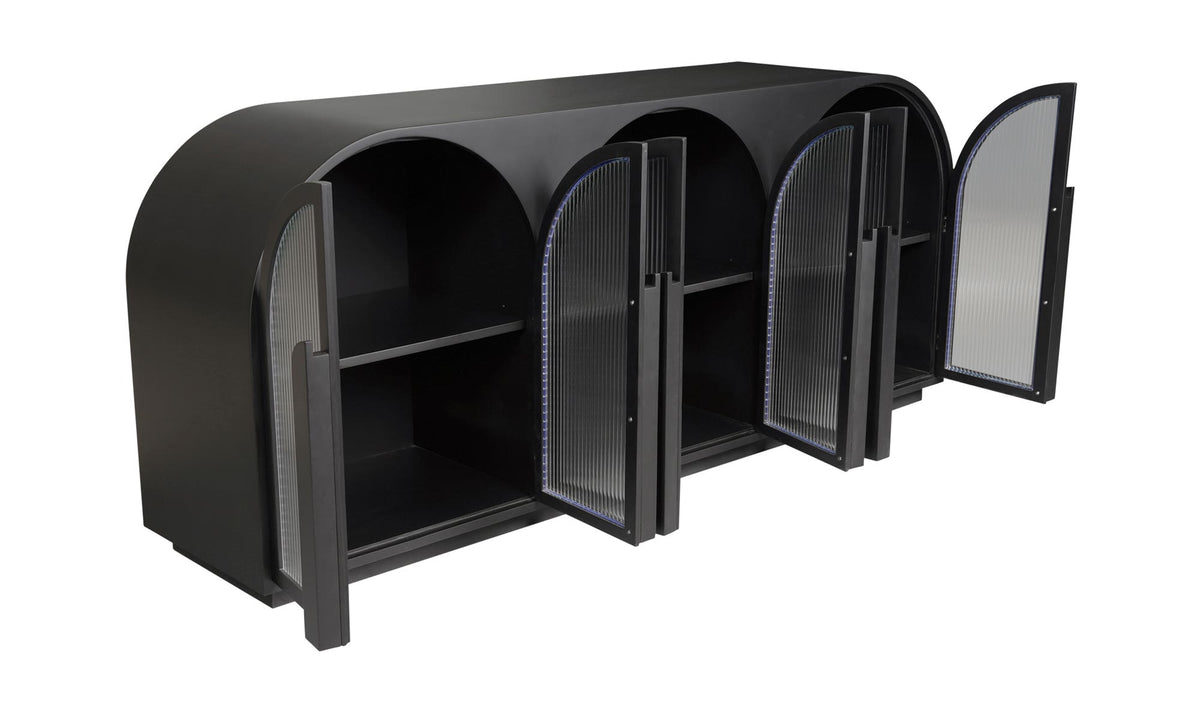79" Black Sideboard