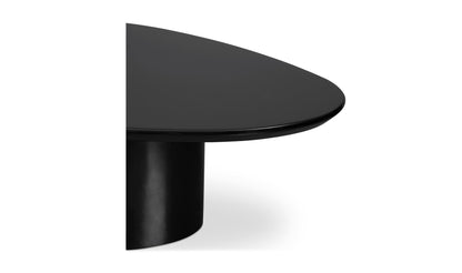 46" Black Coffee Table