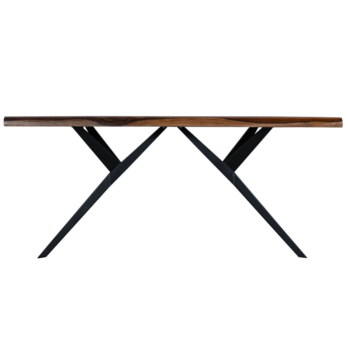 72" Natural Sheesham Wood Dining Table