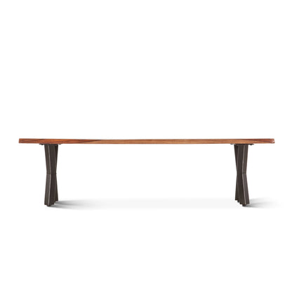68" Natural Sheesham Wood Bench