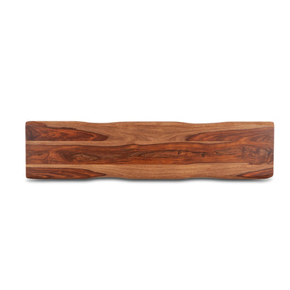 68" Natural Sheesham Wood Bench