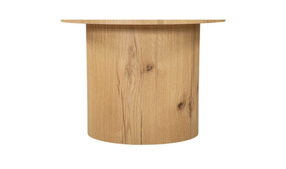 20" Rustic Oak Side Table