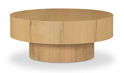 36" Rustic Oak Coffee Table