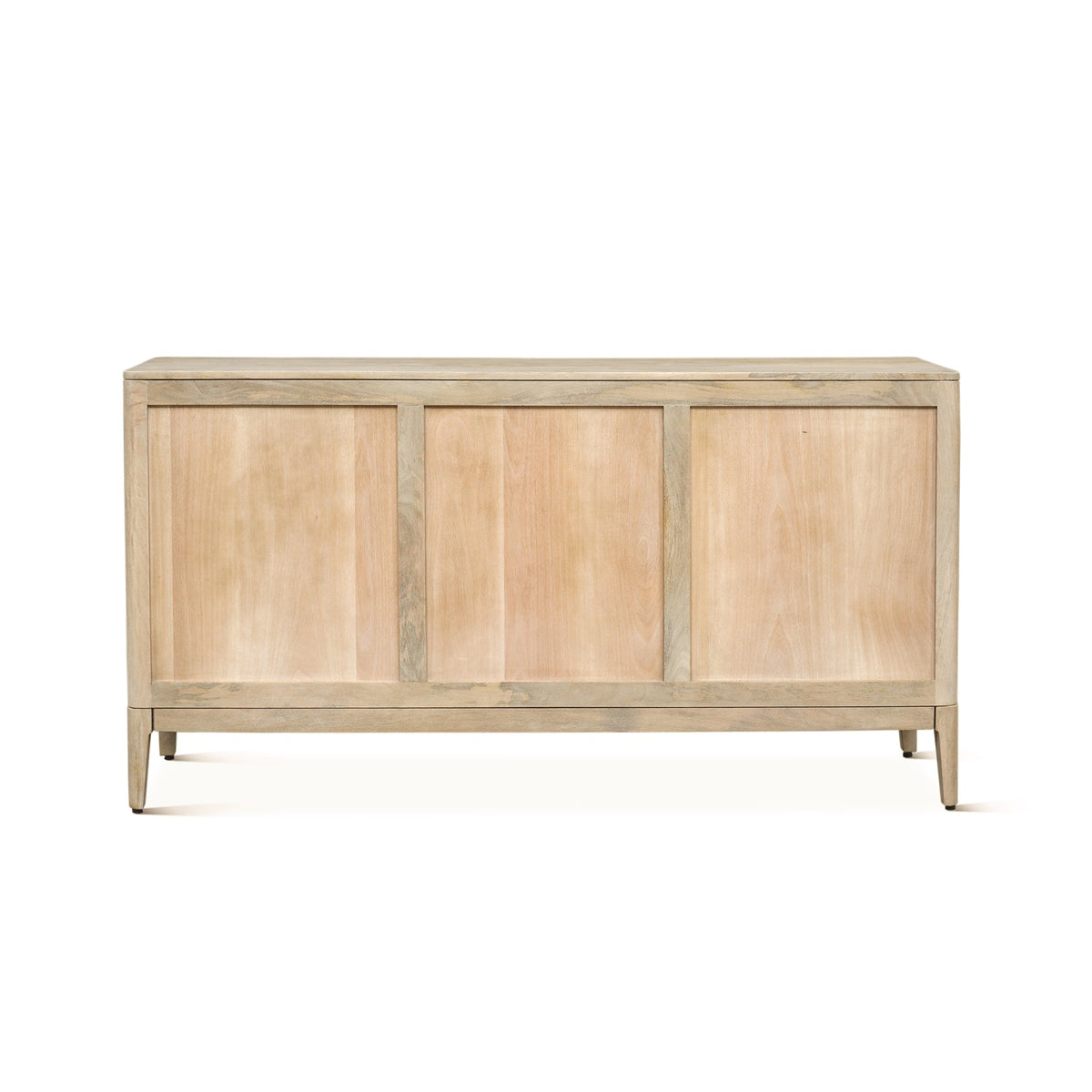 64" Natural White Mango Wood Sideboard