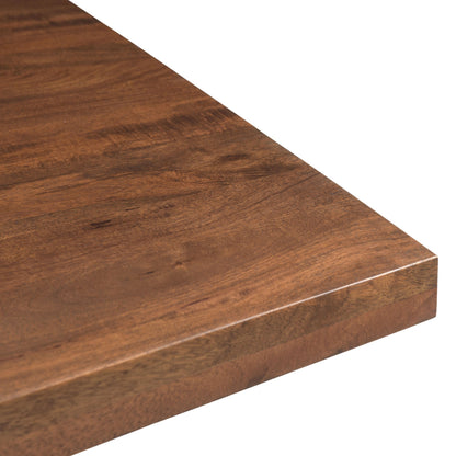 82" Honey Brown Mango Wood Dining Table
