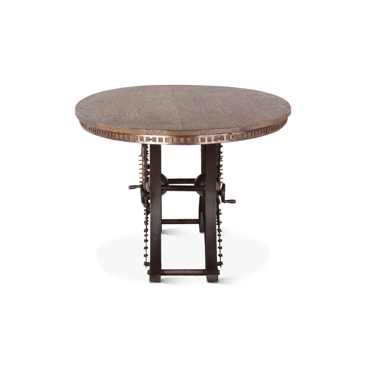 96" Reclaimed Wood Oval Dining Table