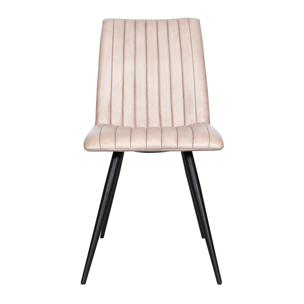 19" Dining Chair in Antique Ivory Leather