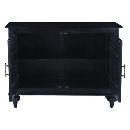 50" Floral Inlay Sideboard
