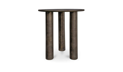 20" Deep Bronze Aluminum Side Table