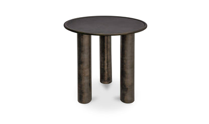20" Deep Bronze Aluminum Side Table