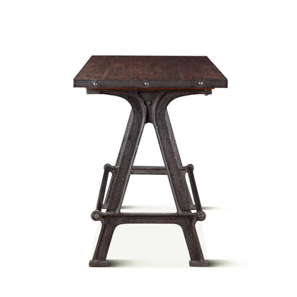 66" Natural Reclaimed Teak Gathering Table