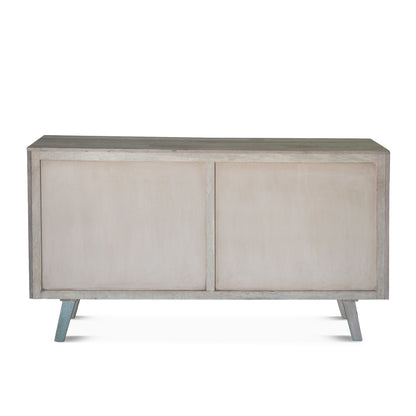 61" Vintage Teal Reclaimed Wood Sideboard