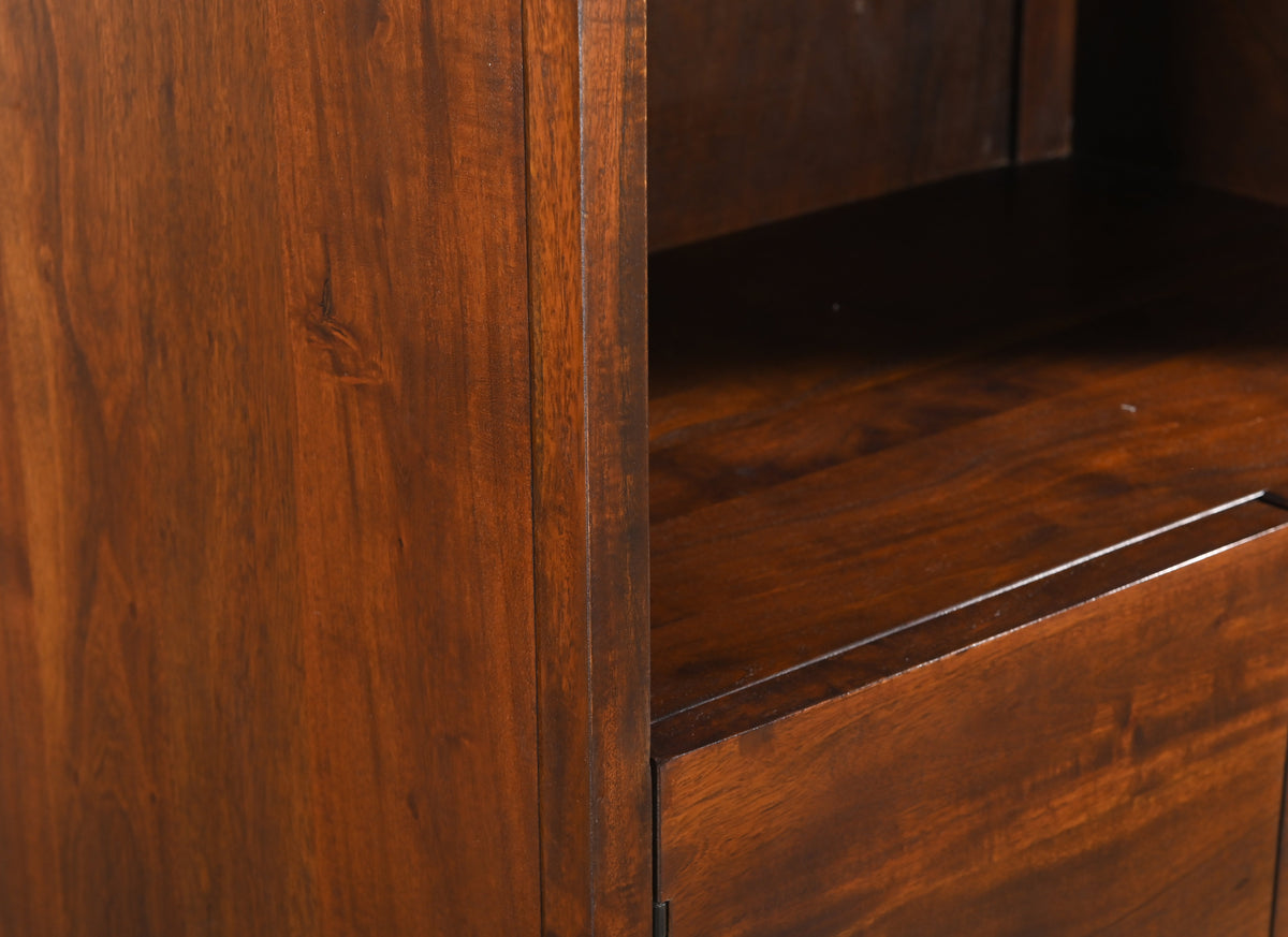 28" Walnut Bar Cabinet