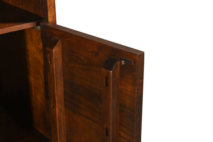 28" Walnut Bar Cabinet