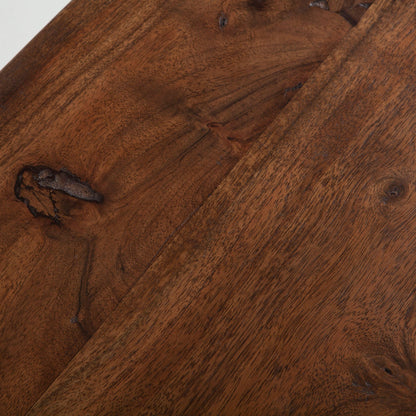 54" Walnut Acacia Wood Coffee Table