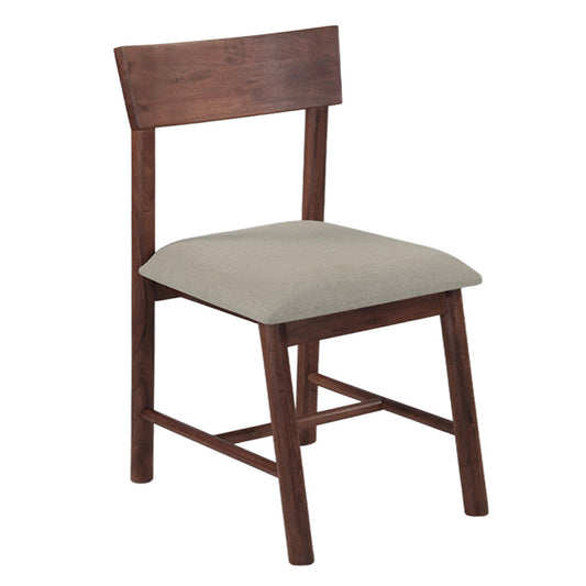 20" Walnut Dining Chair
