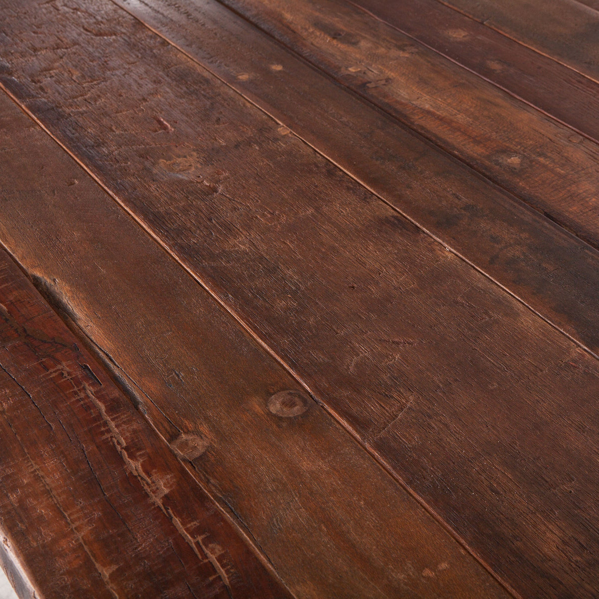 83" Reclaimed Teak Adjustable Dining Table